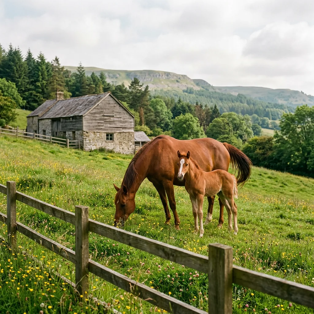 Élevage de chevaux, Les Chevaux d'Az, Merlas