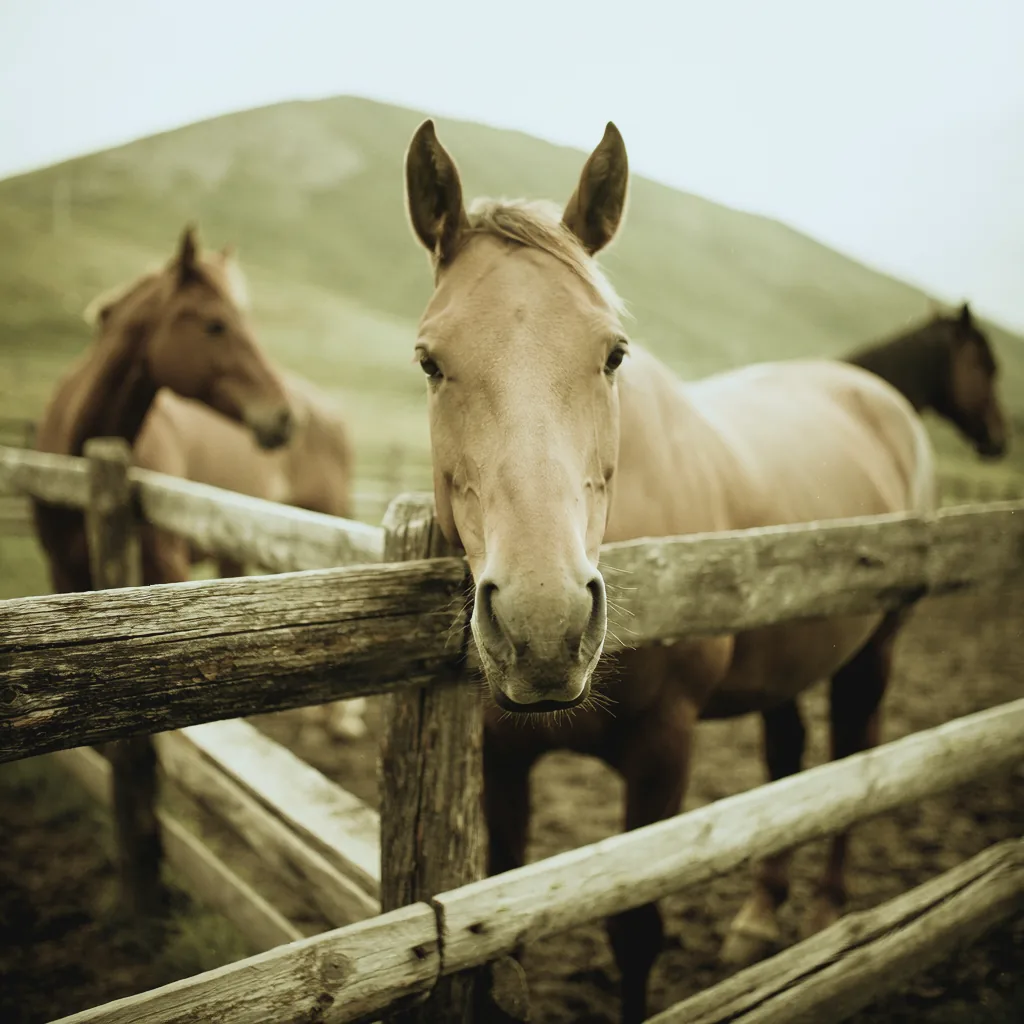 Pension pour chevaux à Merlas, Isère